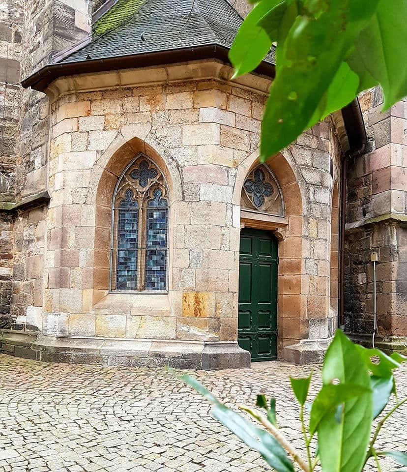 Historische Kirche und Wahrzeichen in der Altstadt von Hann. Münden